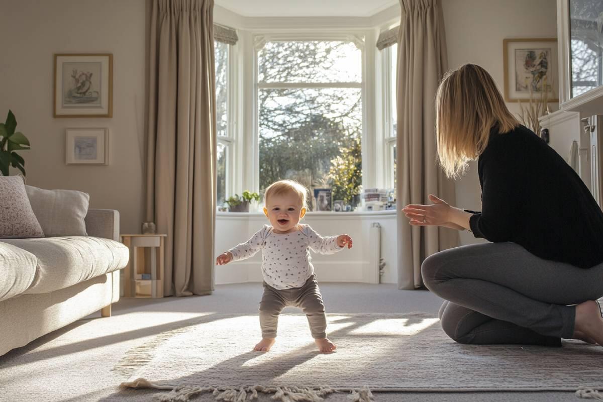 Wie man Babys zum Laufen ermutigt: Tipps für Eltern