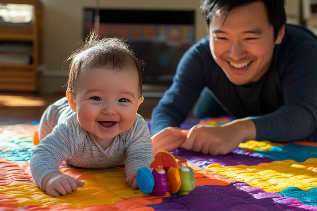 Wie man Babys zum Krabbeln motiviert: Tipps für Eltern